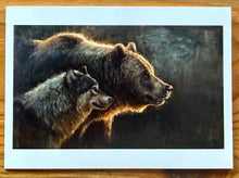 Load image into Gallery viewer, Modern wildlife series set of 5 cards