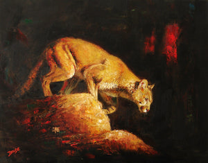 On the prowl - 22x28
