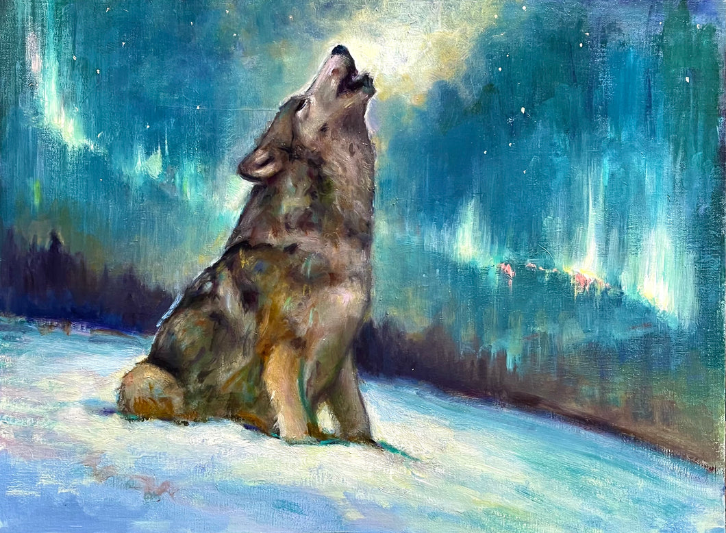 Northern night - 12x16