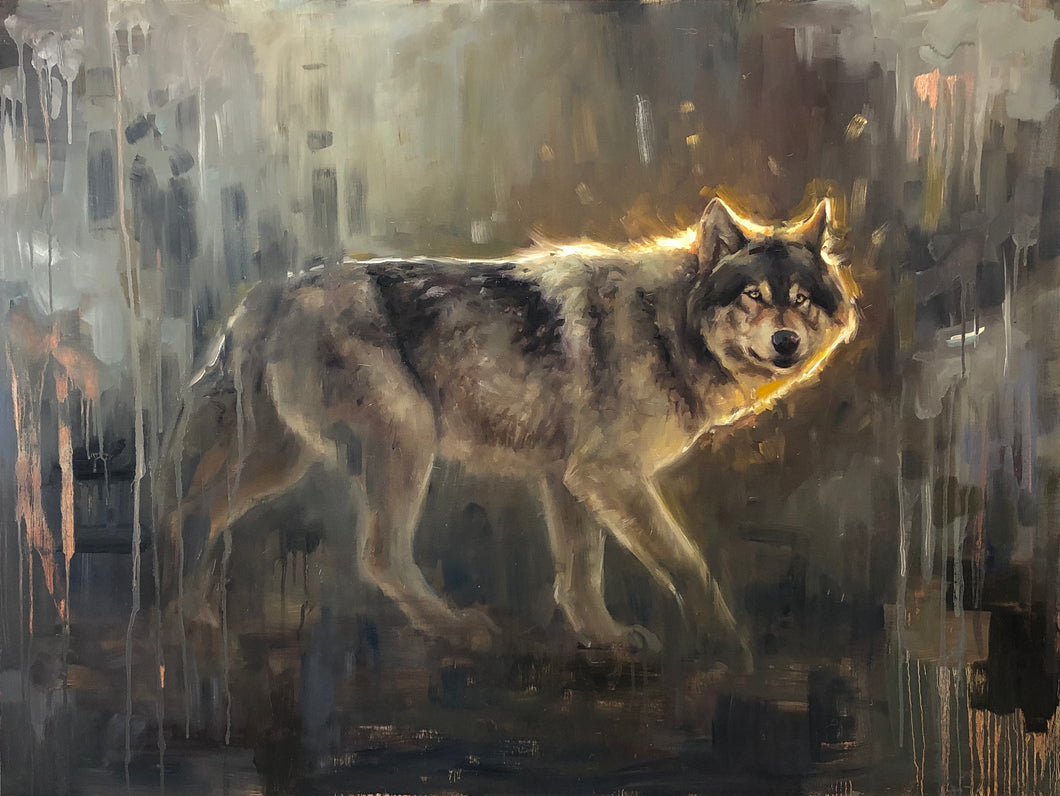 Wolf Instinct - 36x48 -2019