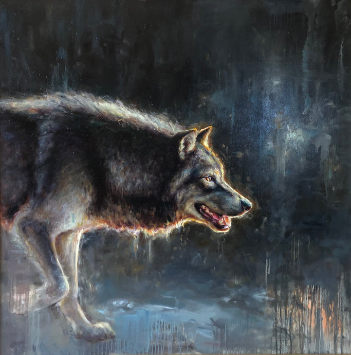 The Great Teacher - 36x36